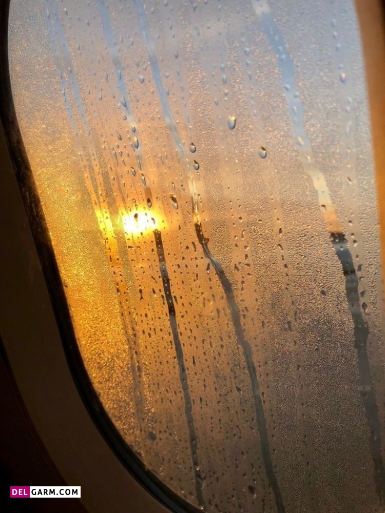 عکس باران واقعی