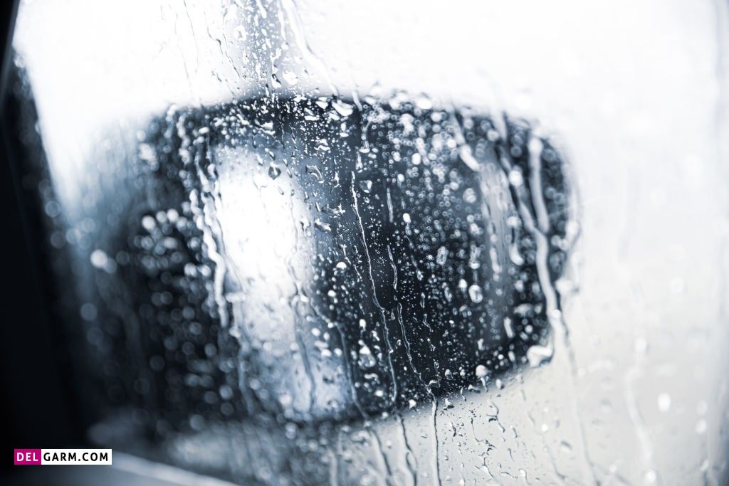 عکس باران واقعی