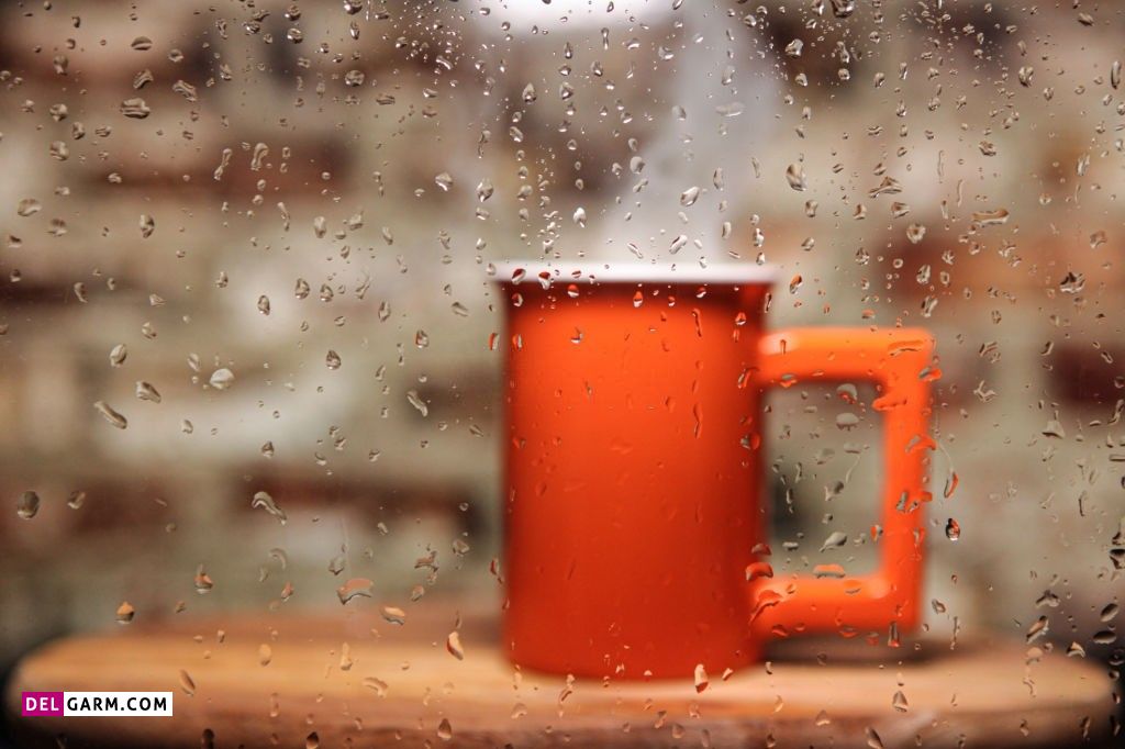 عکس باران واقعی