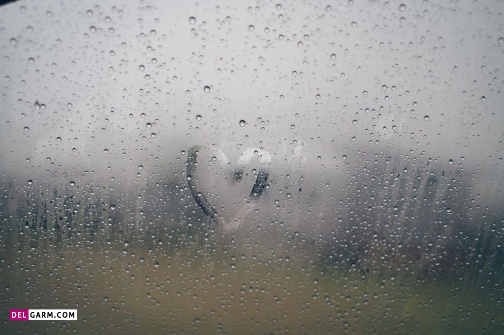 عکس باران واقعی