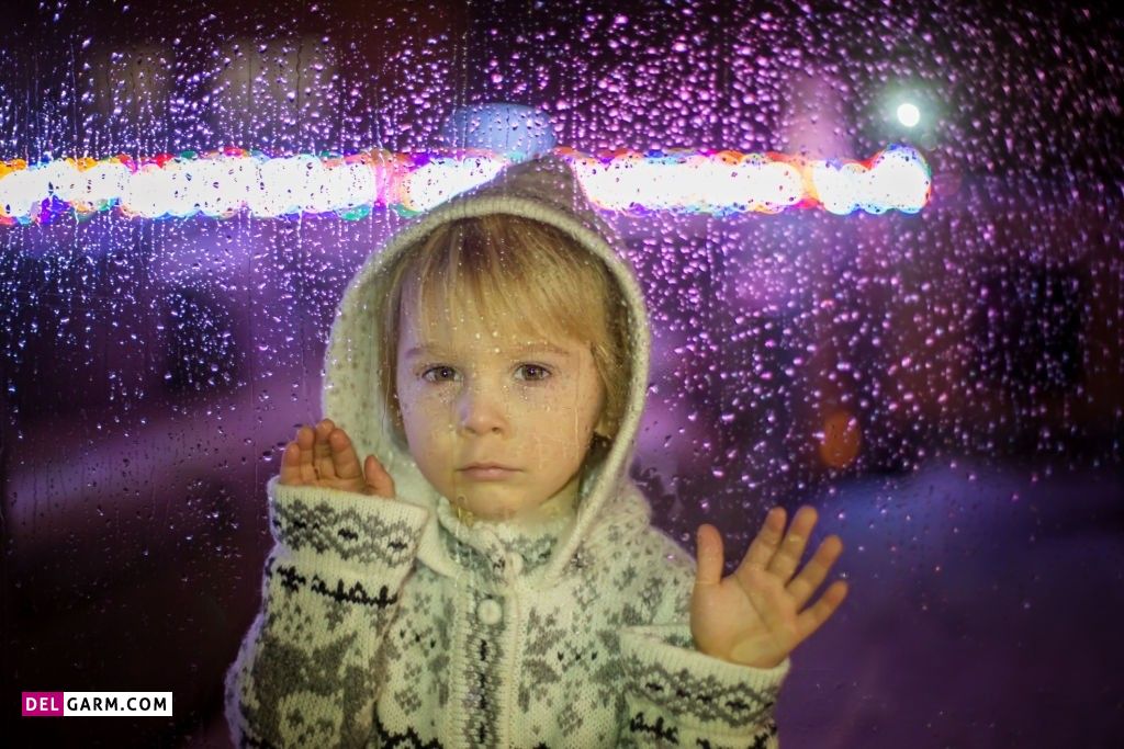 عکس باران واقعی