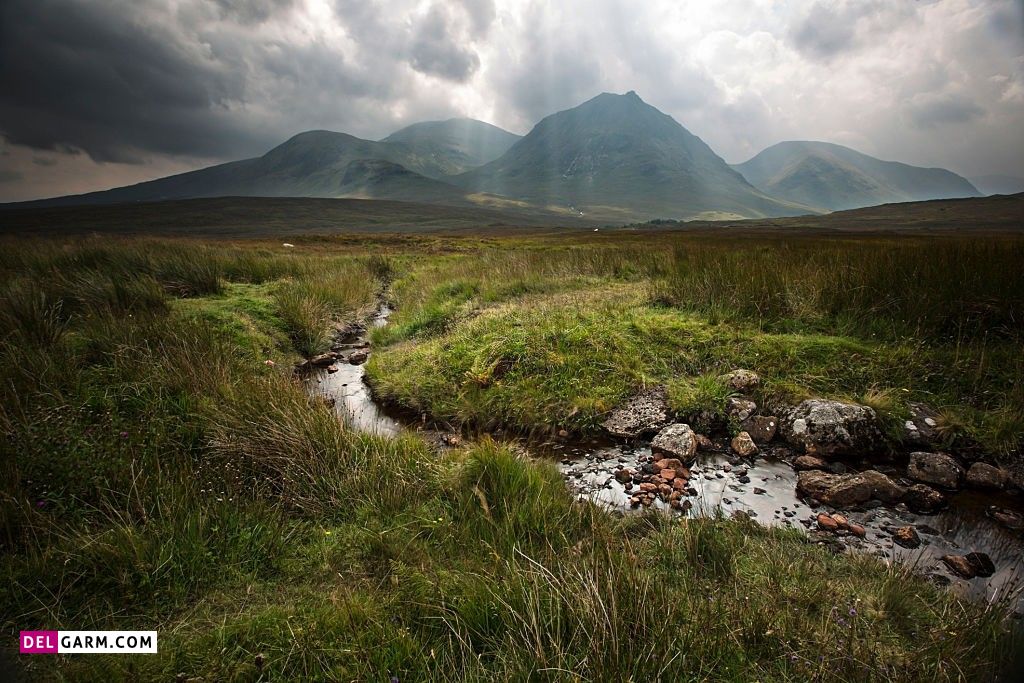 عکس باران و پنجره