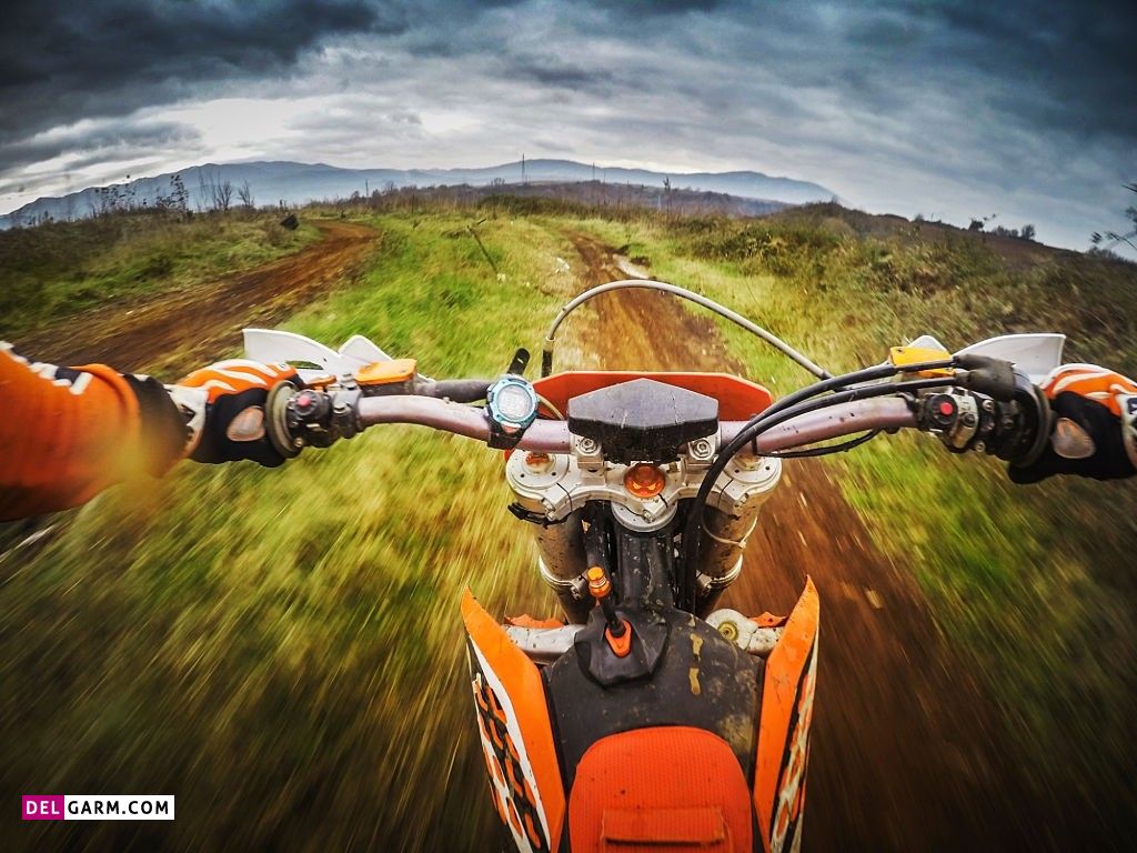 عکس دختر موتور سوار فانتزی