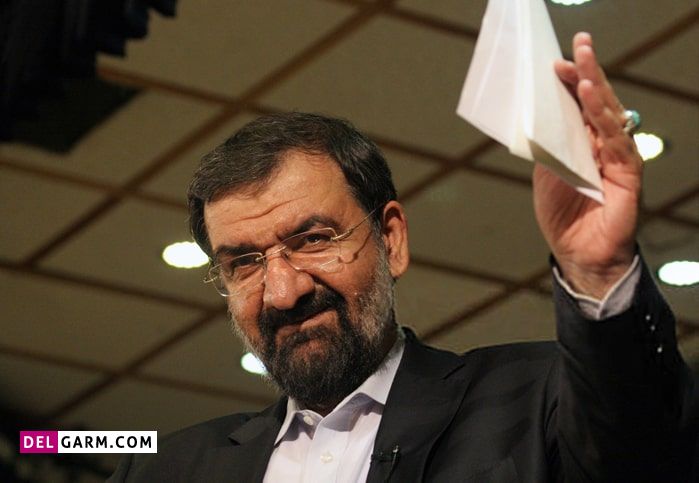 عکس نوشته رای ما محسن رضایی