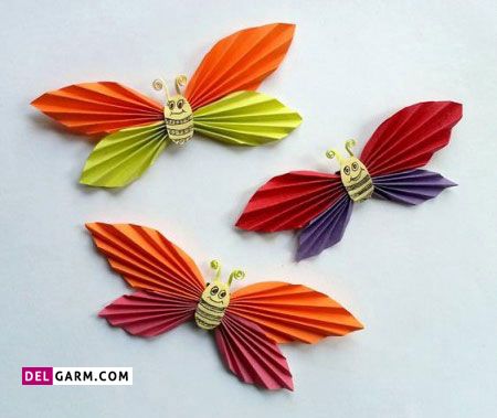 تزیین کلاس اول با کاغذ رنگی