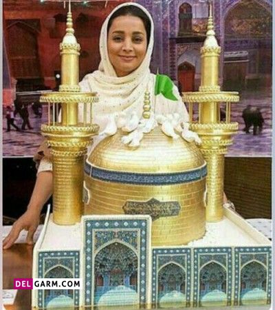 کیک بزرگ برای ولادت امام رضا