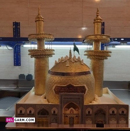 مدل کیک حرم امام رضا