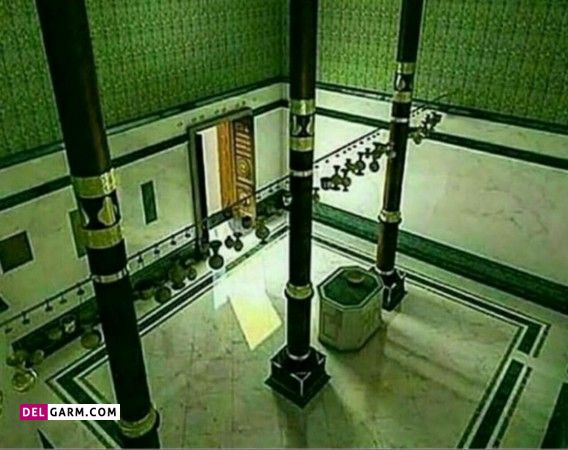 عکس از فضای داخل کعبه