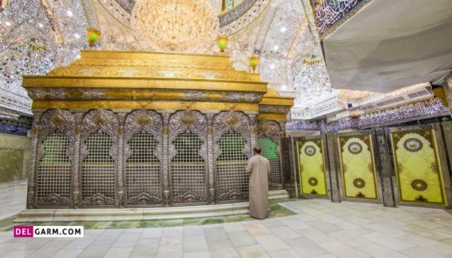 عکس از ضریح امام حسین