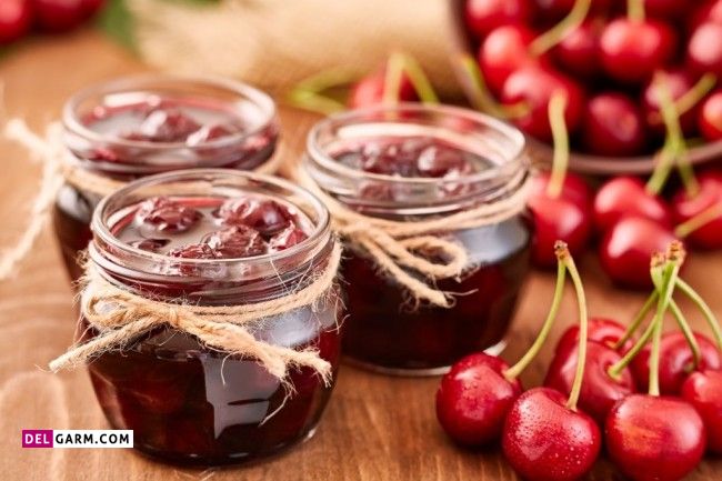 طرز تهیه مربای گیلاس