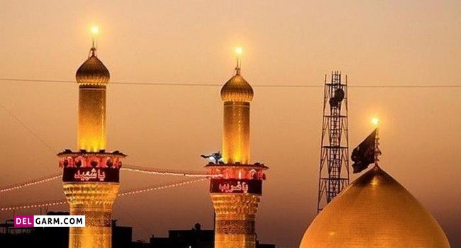 عکس زیبا از حرم امام حسین
