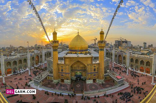 عکس حرم امام علی
