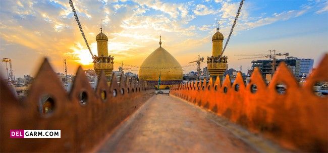 عکس از حرم امام علی