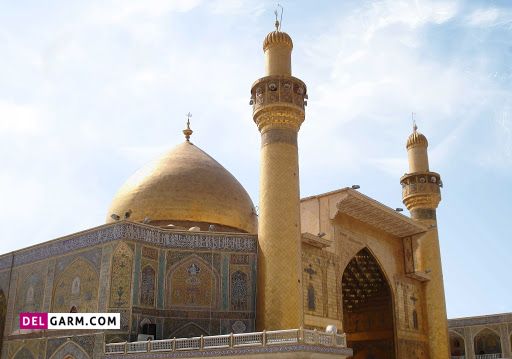 عکس گنبد حرم امام علی