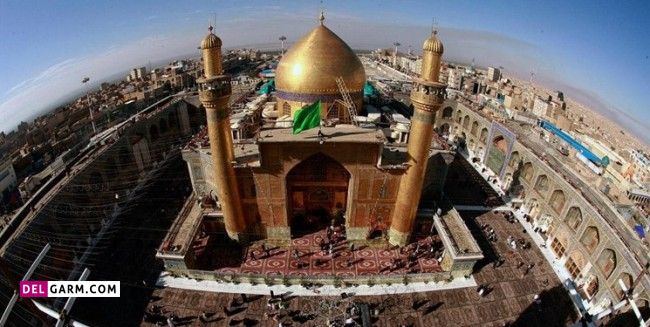 عکس از حرم امام علی
