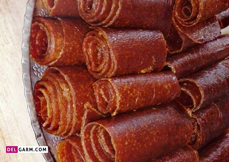 طرز تهیه لواشک شلیل