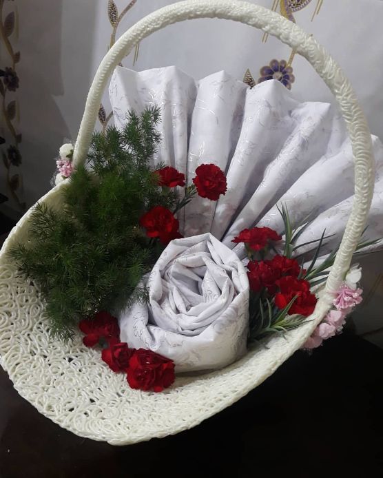 تزیین چادر عروس