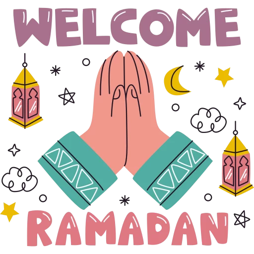 عکس کارتونی ماه رمضان