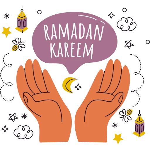 عکس کارتونی ماه رمضان