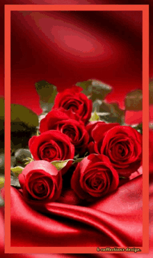گیف گل رز