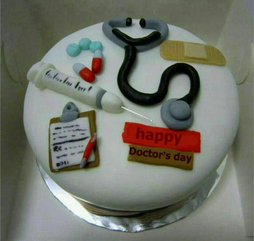 کیک روز پزشک