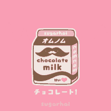 گیف شیر کاکائو