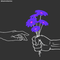 گیف دست عاشقانه