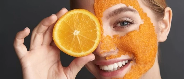 ماسک صورت آب پرتقال