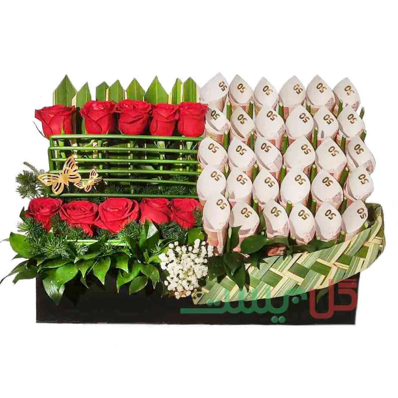 باکس گل روز معلم