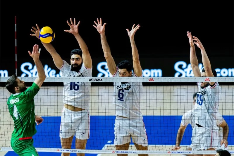 والیبال ایران و بلغارستان