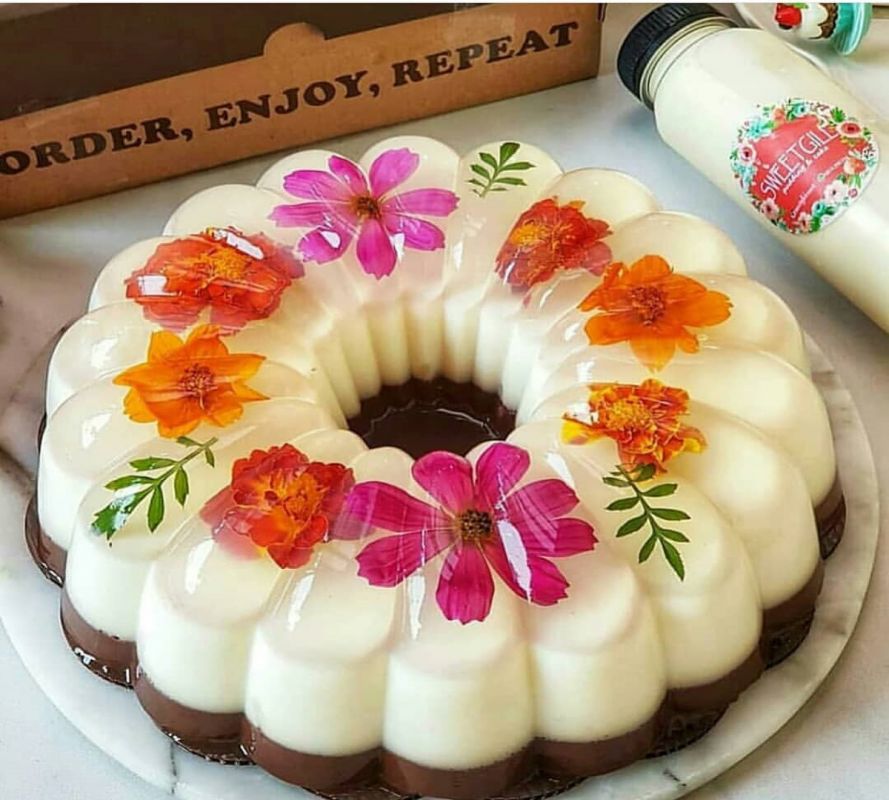 آموزش تهیه ژله ویترینی به روشی آسان در منزل