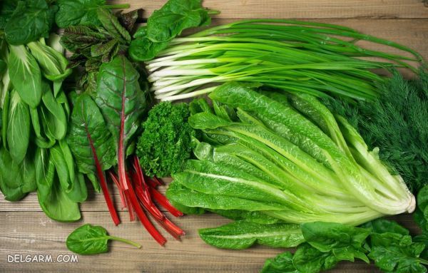 سبزیجات آهن دار/خوراکی های سرشار از آهن