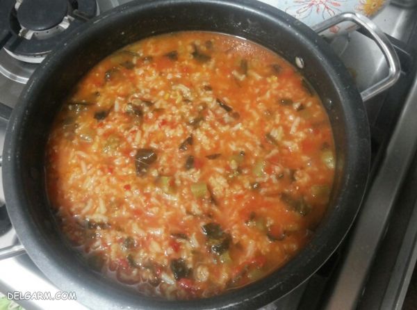 طرز تهیه یارما شورباسی/طرز پخت یارما شورباسی