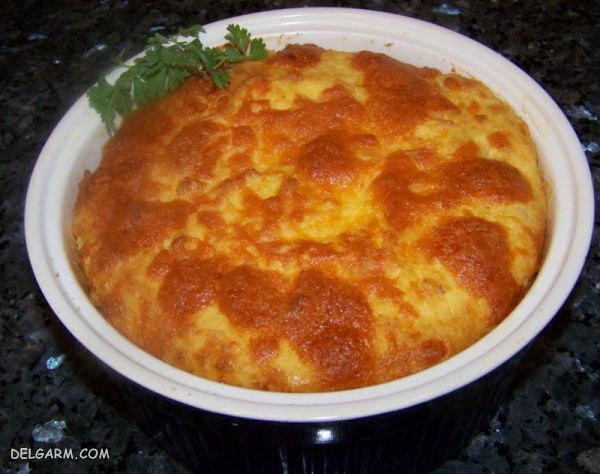 سوفله سبزیجات و پنیر/طرز تهیه سوفله سبزیجات