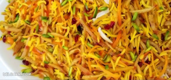 طرز تهیه نارنج پلو افغانی/طرز پخت نارنج پلو