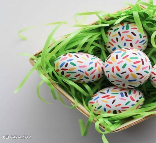 آموزش رنگ آمیزی تخم مرغ برای عید