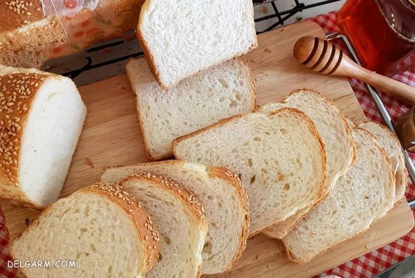 طرز تهیه نان ساندویچی خانگی