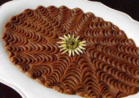 تزیین حلوا ماه رمضان