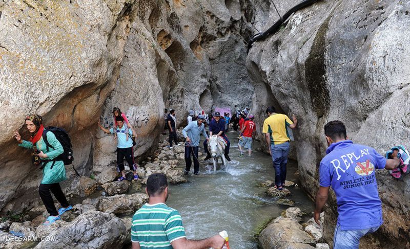تنگه واشی در تابستان
