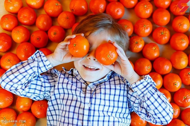 فواید پرتقال برای کودکان