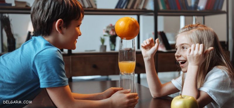 خواص آب پرتقال برای کودکان