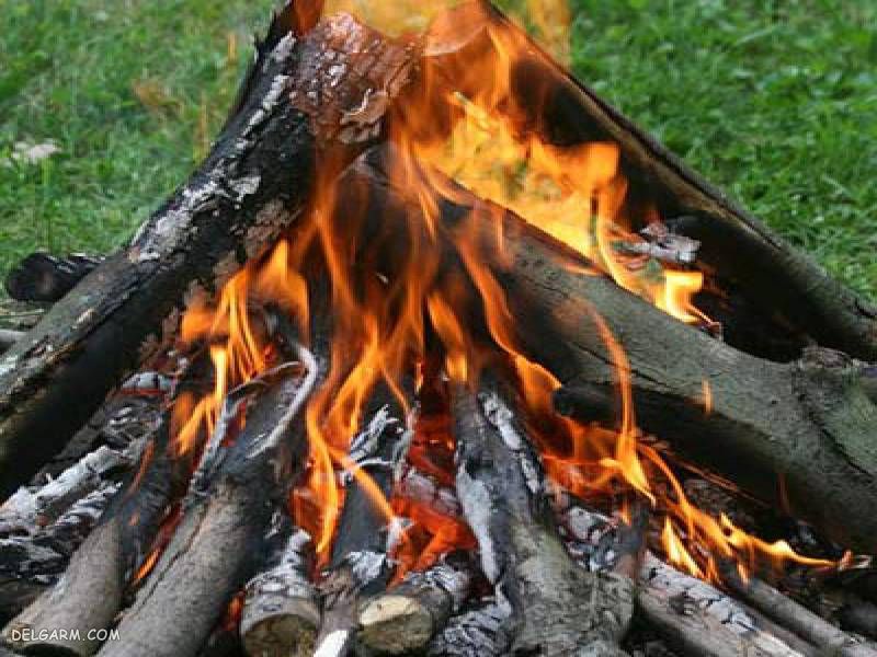 آموزش روشن کردن آتش در طبیعت