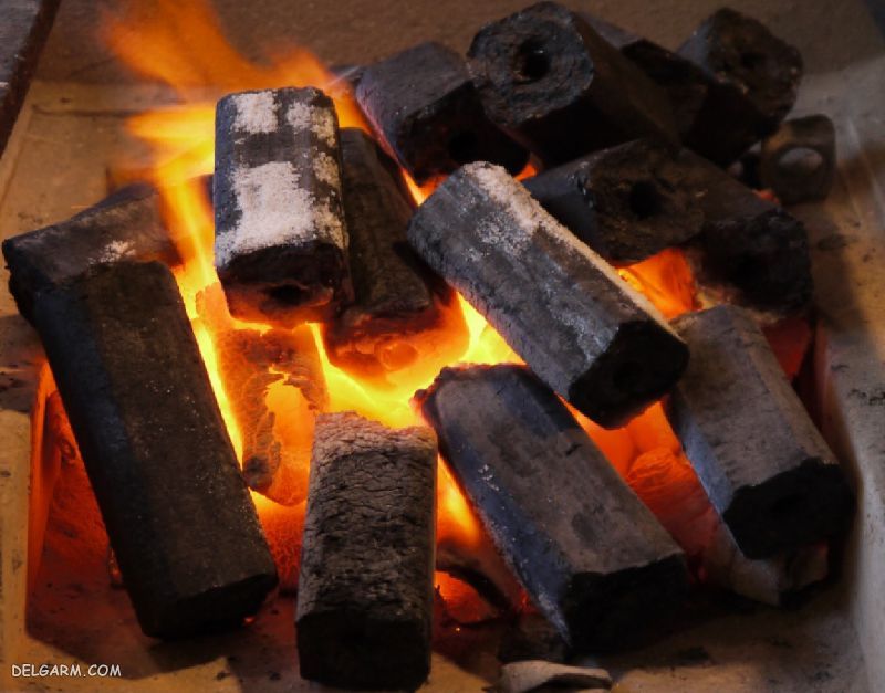 طرز تهیه زغال برای کباب