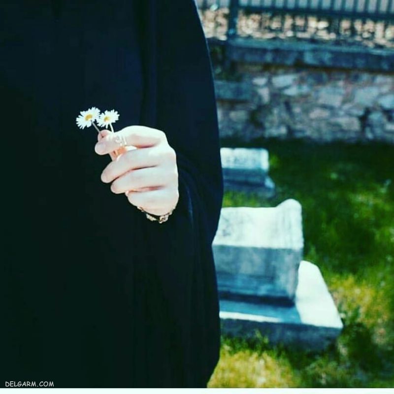 عکس مادر و فرزند با حجاب کارتونی