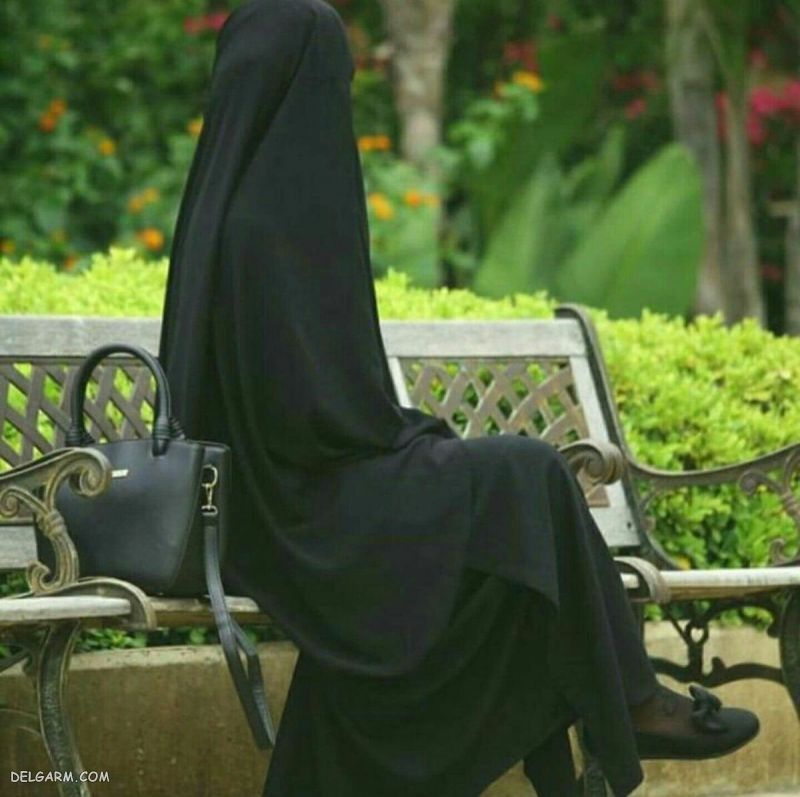 عکس مادر و فرزند با حجاب کارتونی