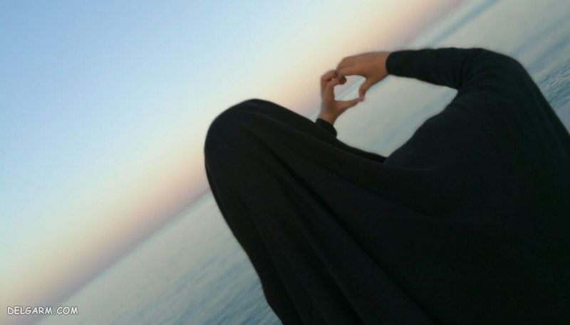 عکس مادر و فرزند با حجاب کارتونی