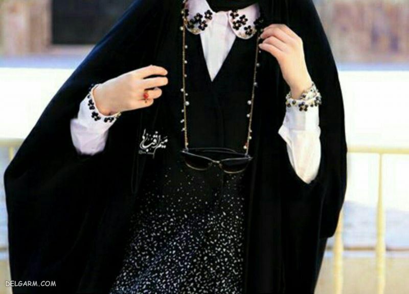 عکس مادر و فرزند با حجاب کارتونی