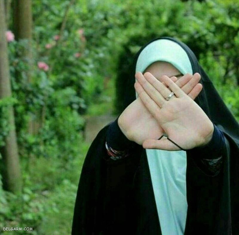 عکس مادر و فرزند با حجاب کارتونی