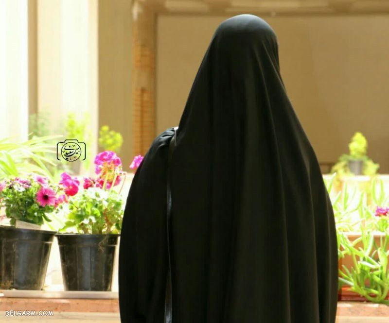 عکس مادر و فرزند با حجاب کارتونی