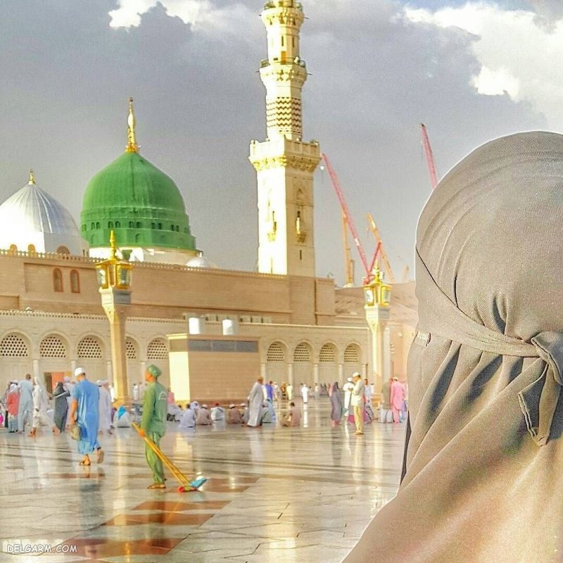 عکس مسجد النبی نمای بیرونی
